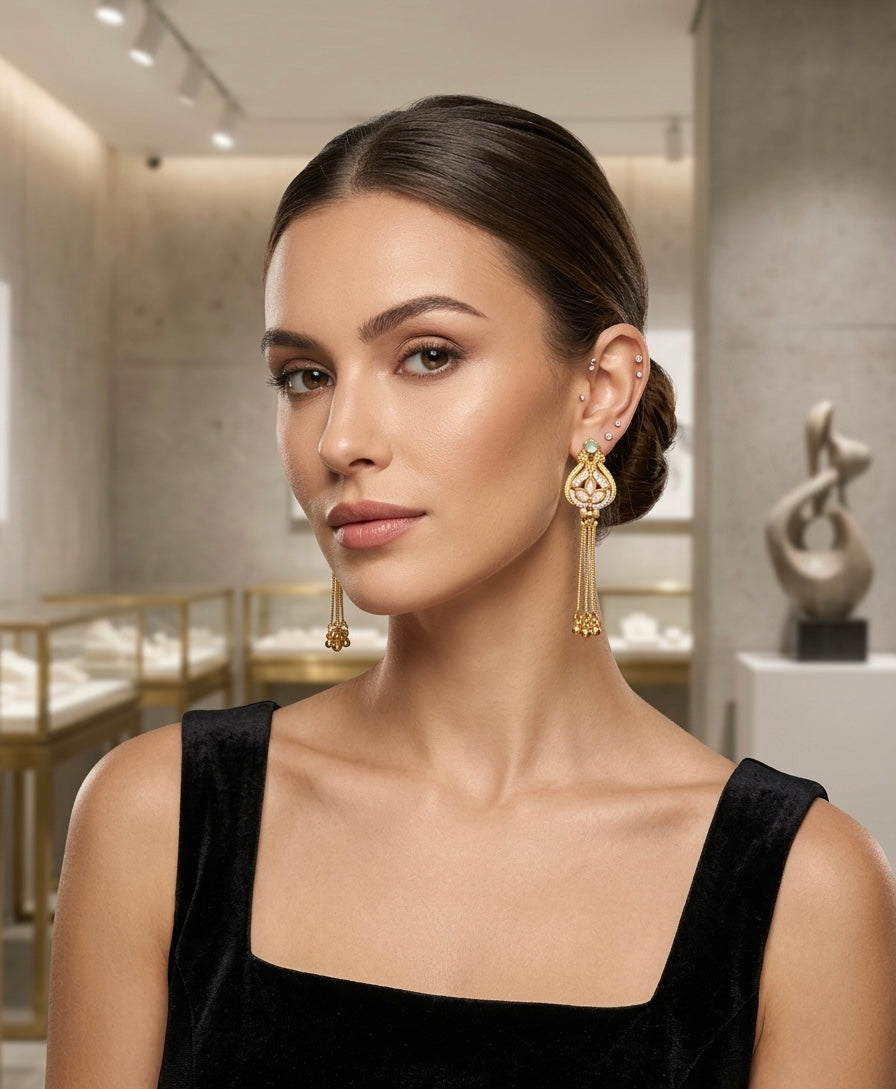The Noor-E-Gul Danglers