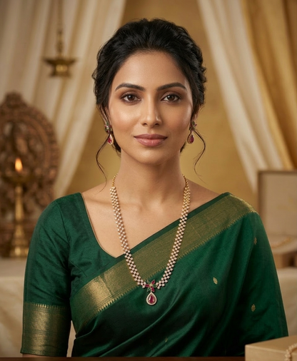 Regal Harmony Long Necklace Set