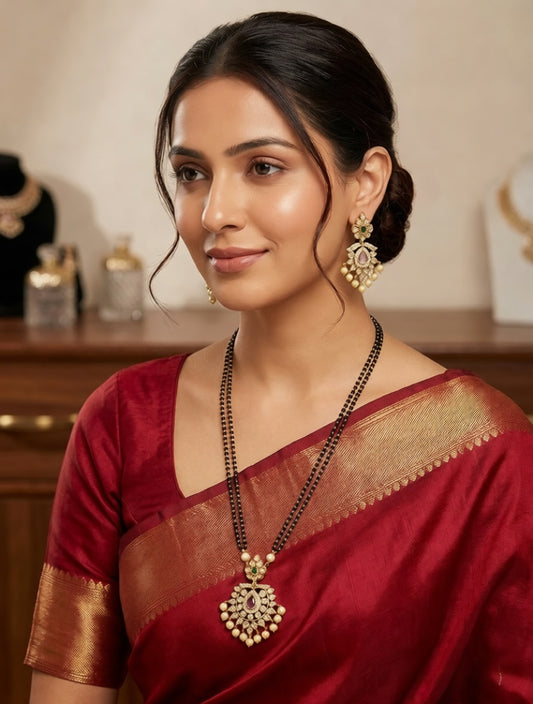 Chandrika Pearl Drop Mangalsutra